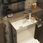 Japanese Style Space-Saving Integrated Sink Toilet
