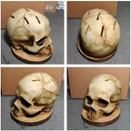 Gothic Skull Knife Organizer Holder