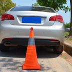 Foldable Reflective Traffic Cone Warning Light