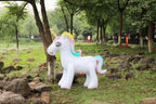 Gigantic Inflatable Unicorn Water Spray Summer Toy