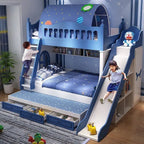 Dream Castle All-in-One Storage Kids Bunk Bed