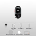 360 Full View AI Motion Dash Cam