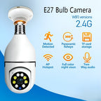 360 Wifi Light Bulb Auto Tracking Camera