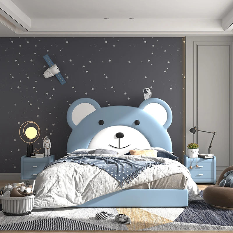 Cute Bear Cartoon Kids Bear Bed