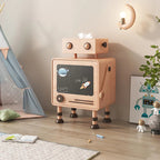 Space Explorer Robot Bedside Storage Cabinet
