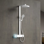 Ultra Rain Matte Wall Mounted Brass Rainfall Shower Set
