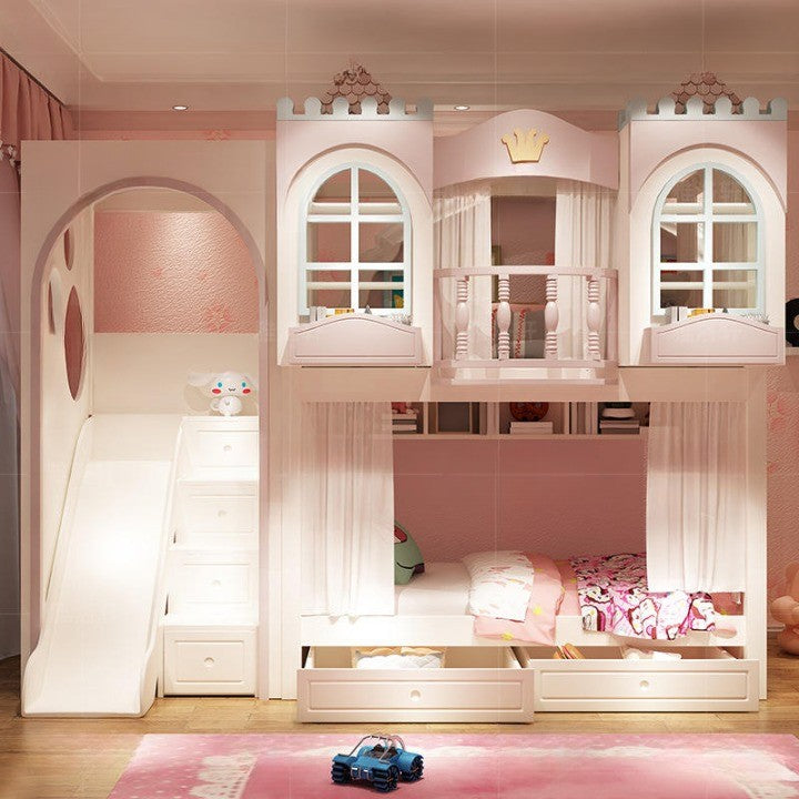 Royal Princess Castle Bunk Bed