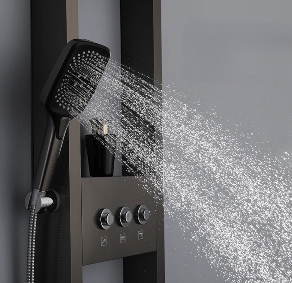 Smart Digital Display Elegant Rainfall Shower Set