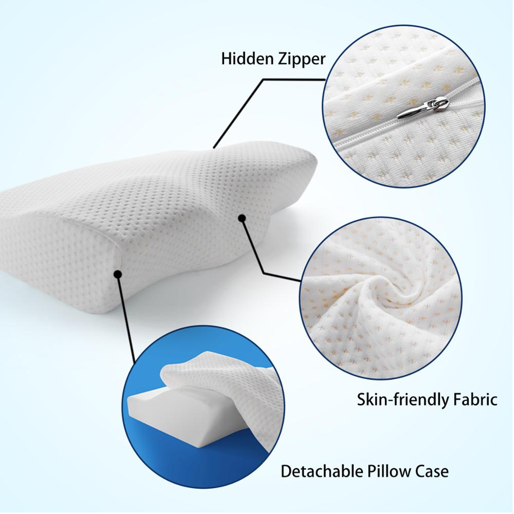 Neck Support Memory Foam Pillow