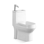 Modern Japanese Toilet Top with Sink on Top