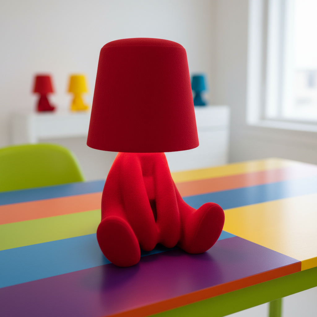 Quirky Man Modern Desk Lamp
