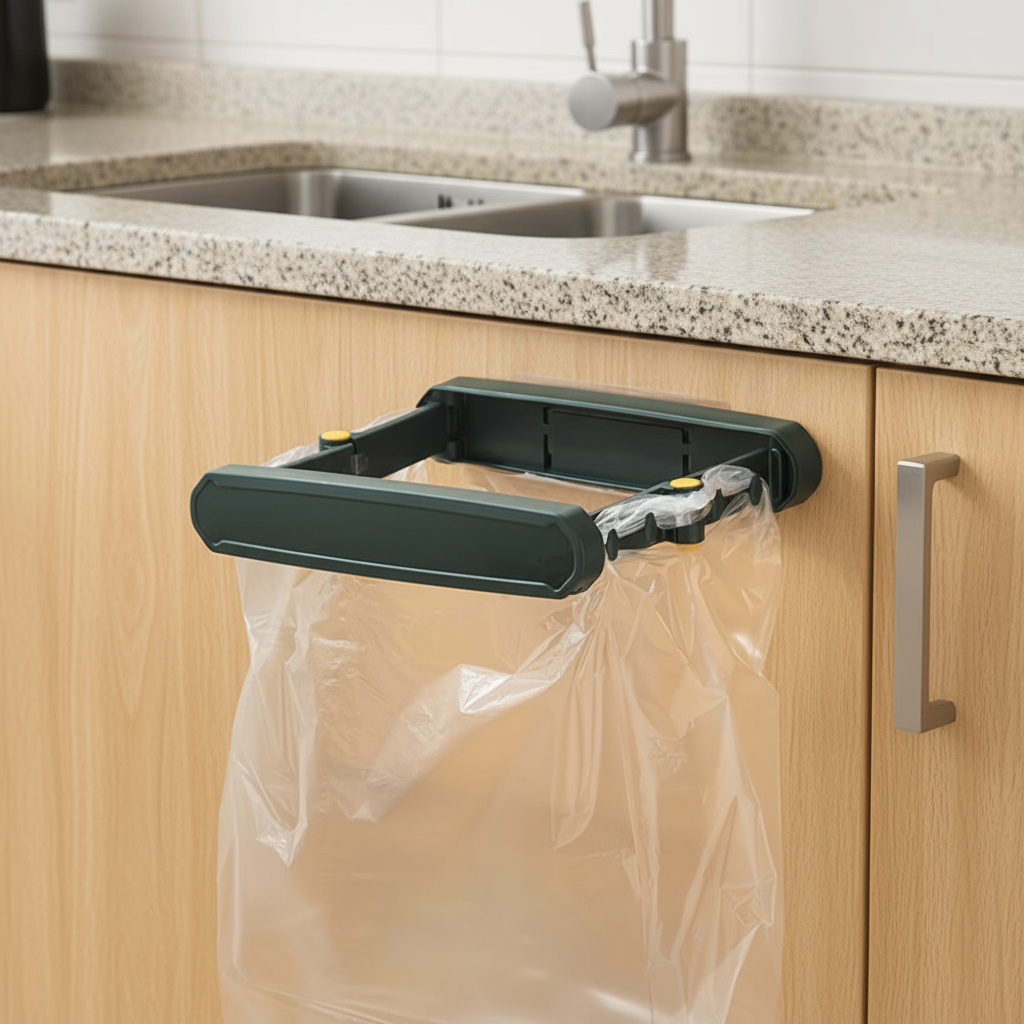 Clip-On Kitchen Mini Hanging Trash Bag