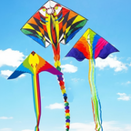 Colorful Long Tail Outdoor Rainbow Kite