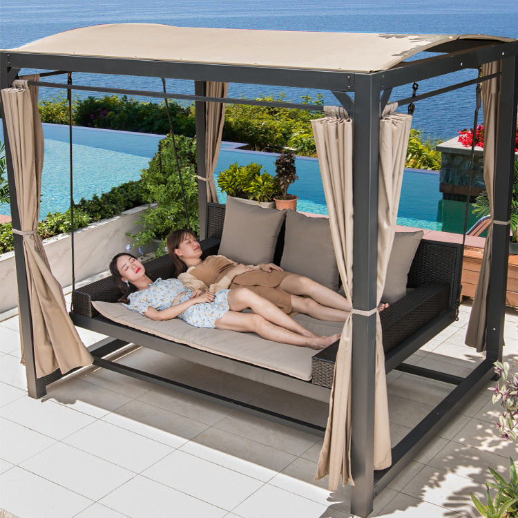 Nordic Style Breezy Outdoor Multifunctional Swing Bed