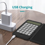 USB Rechargeable Digital Notepad Calculator