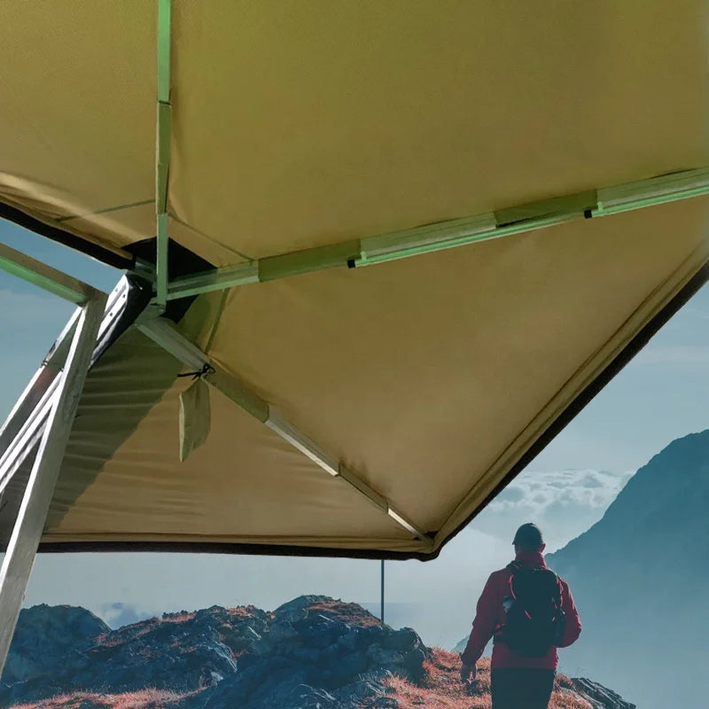 All-Season Camping Retractable Car Roof Sunshade