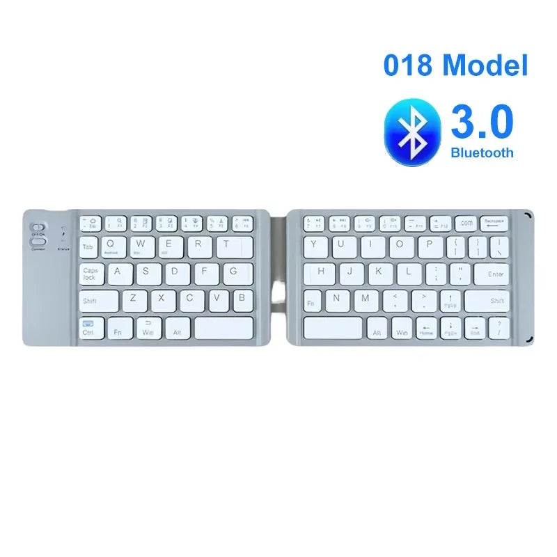 Wireless Portable Slim Smart Tri-Fold Bluetooth Keyboard