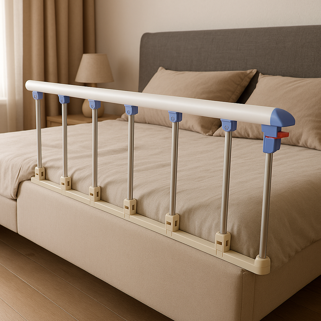 Anti-Fall Elderly Adjustable Bed Guard