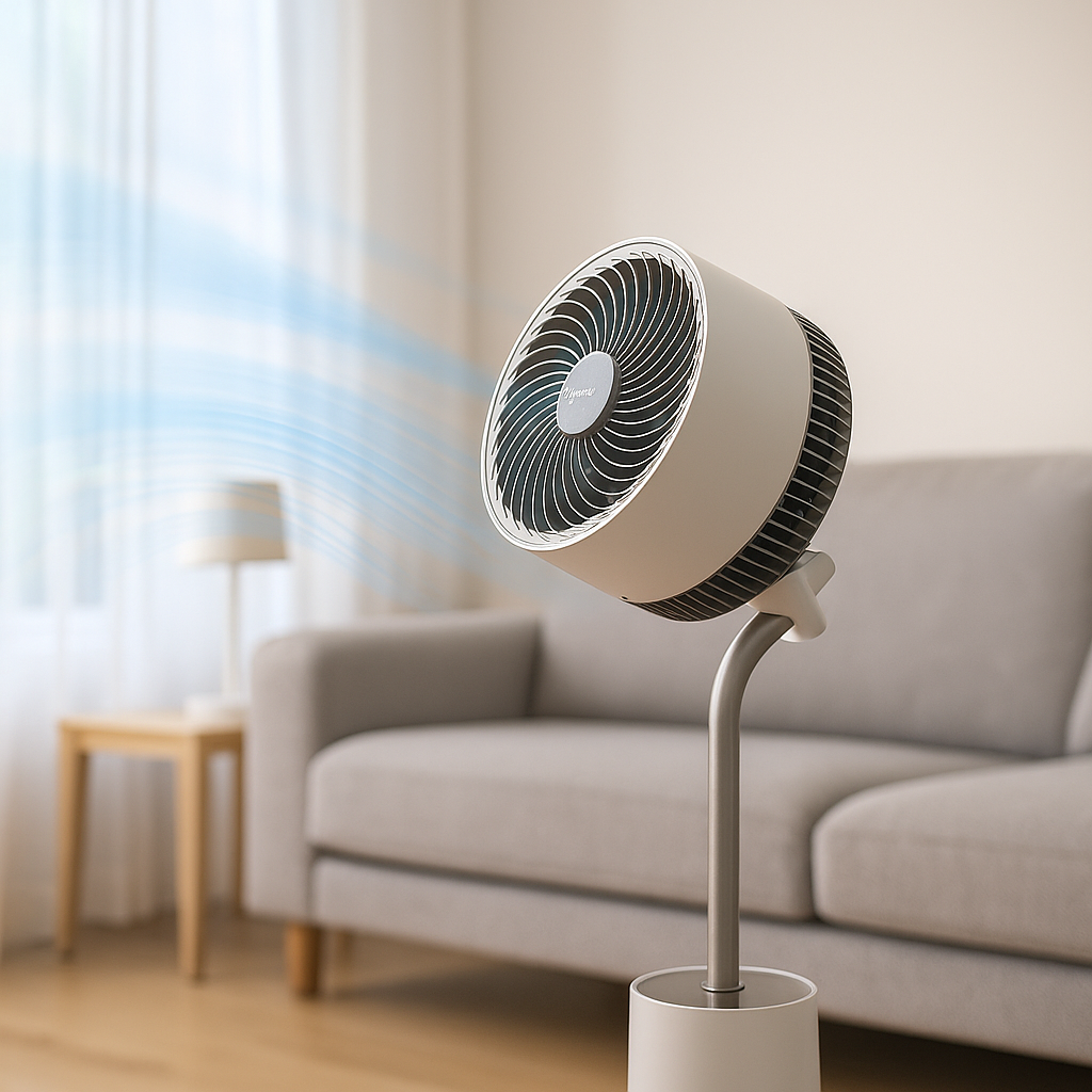 Quiet Flow Smart Turbo Floor Fan