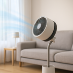 Quiet Flow Smart Turbo Floor Fan
