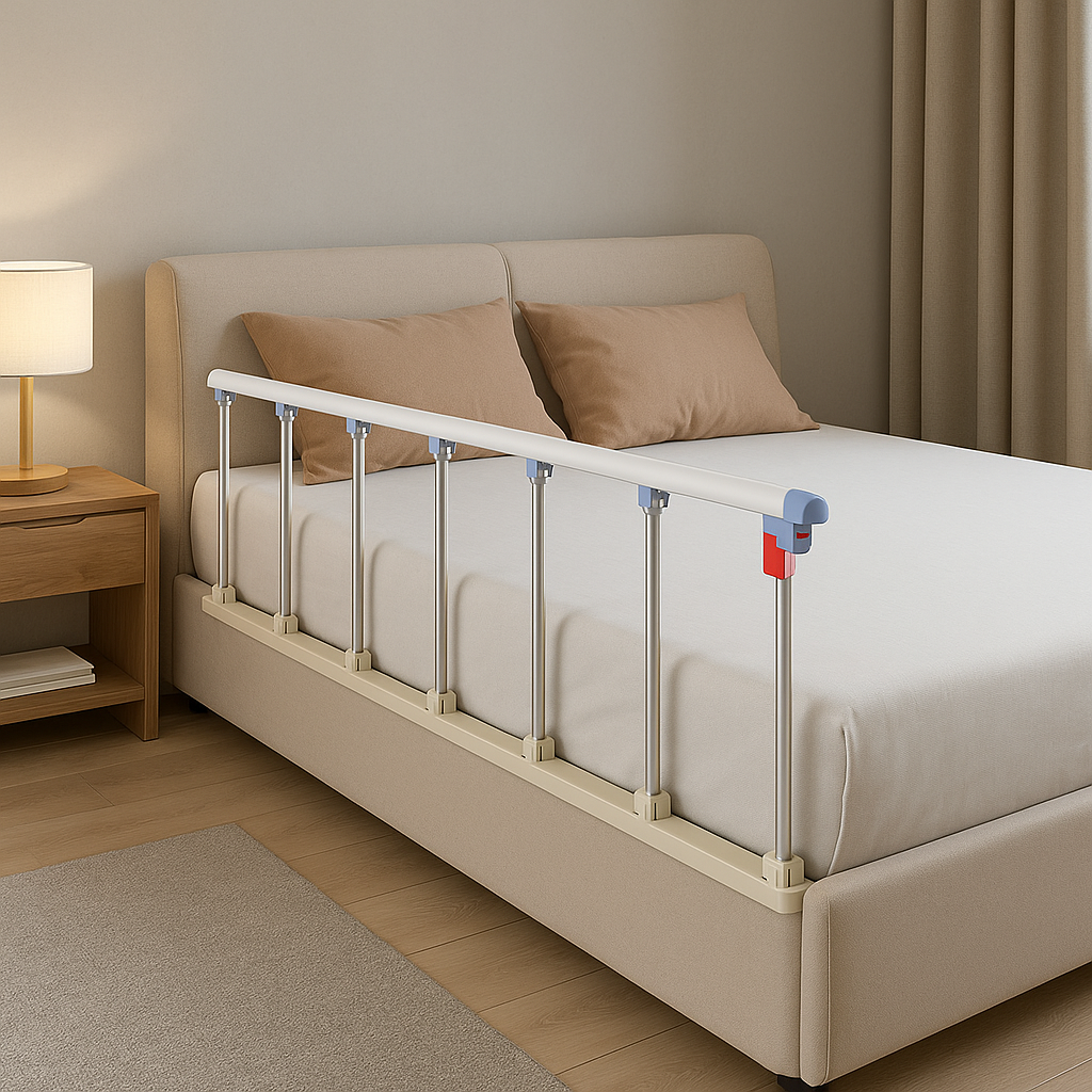 Anti-Fall Elderly Adjustable Bed Guard