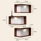 Floating Design Corner Wall Shelf