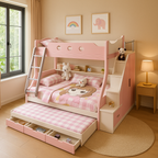 Magical Playroom Wonderland Kids Bunk Bed