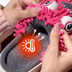 Silly Monster Plush Slippers