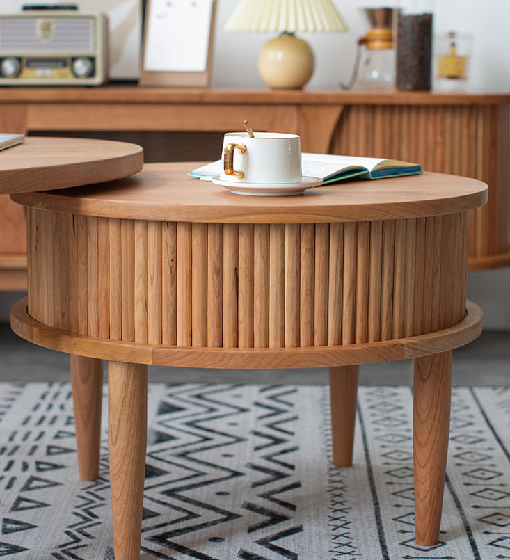Wooden 2 Resting Coffee End Table Side Tables