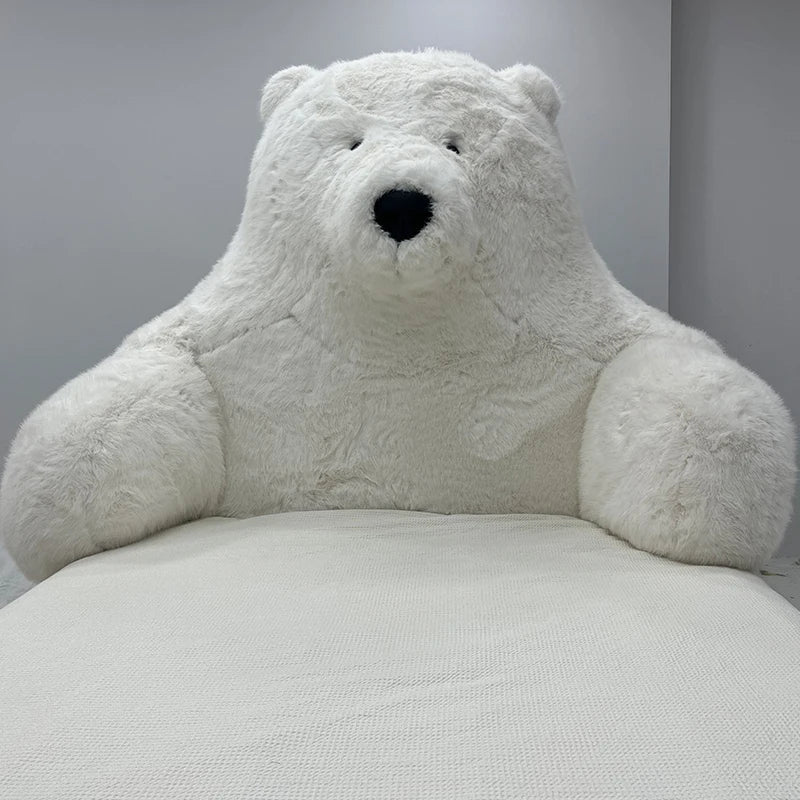 Polar Bear Giant Plush Cozy Bed