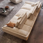 Ultra-Wide Italian Design Adjustable Backrest Sofa