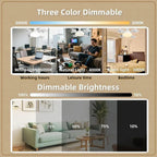 Socket Fan Light with Remote Control, E27 Screw-in, 3 Color Temperatures, 3 Wind Speeds, 4 Head