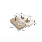 Modular Interlocking Duo Coffee Table