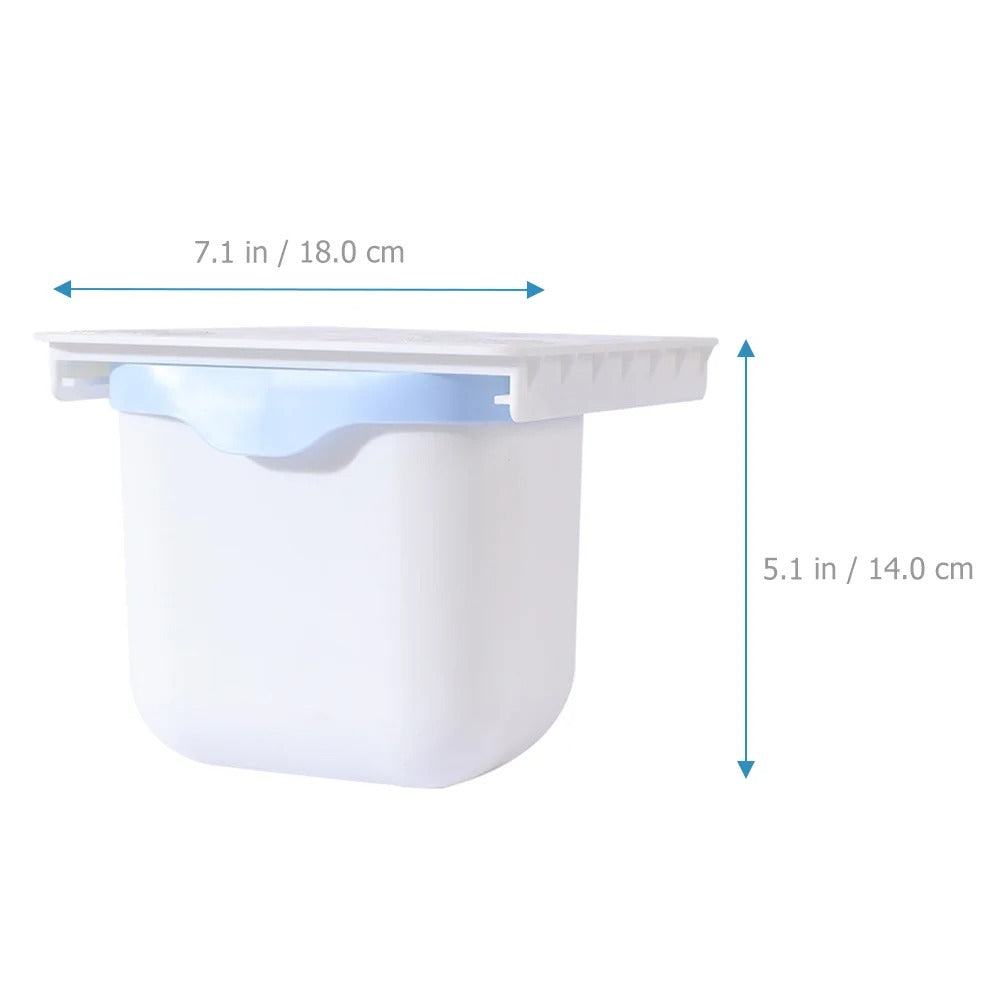 Retractable Under Table Hidden Trash Bin