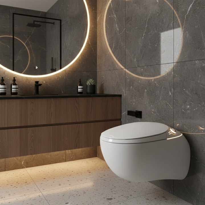 Japanese Style Floating Smart Modern Toilet