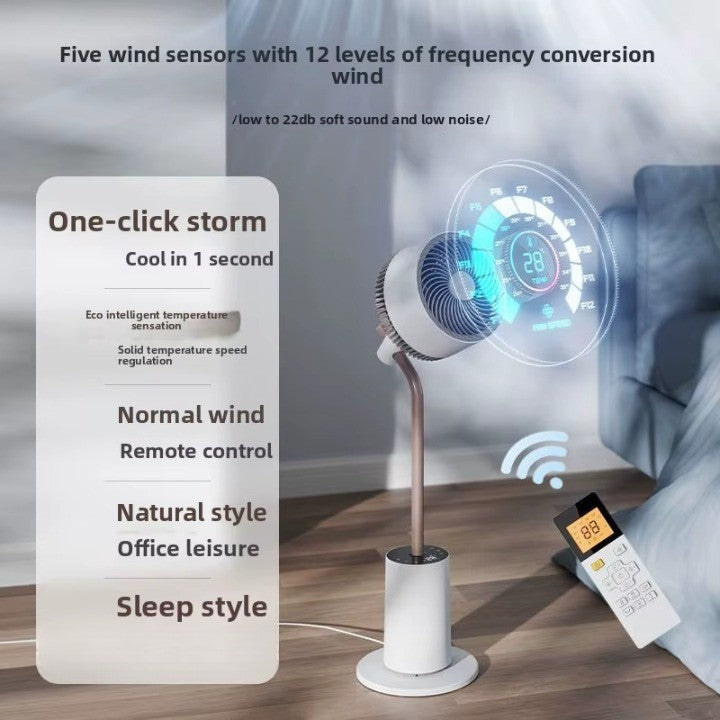 Quiet Flow Smart Turbo Floor Fan