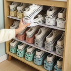 5PCS Adjustable Space Saving Shoe Organizer