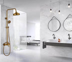 Elegant Luxury Antique Rainfall Bathroom Shower Set