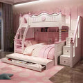 Fairy Tale Princess Castle Kids Bunk Bed