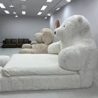 Polar Bear Giant Plush Cozy Bed