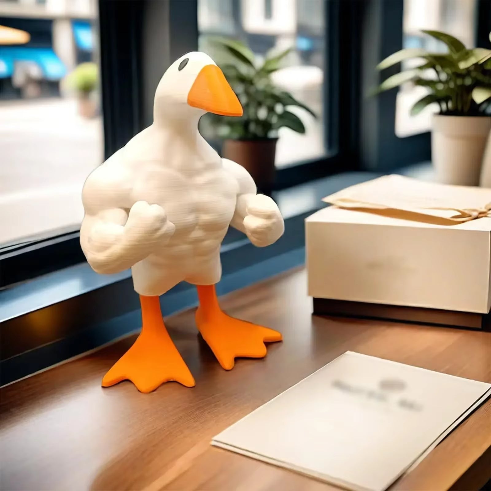 Strong Goose Attack Decor Decor