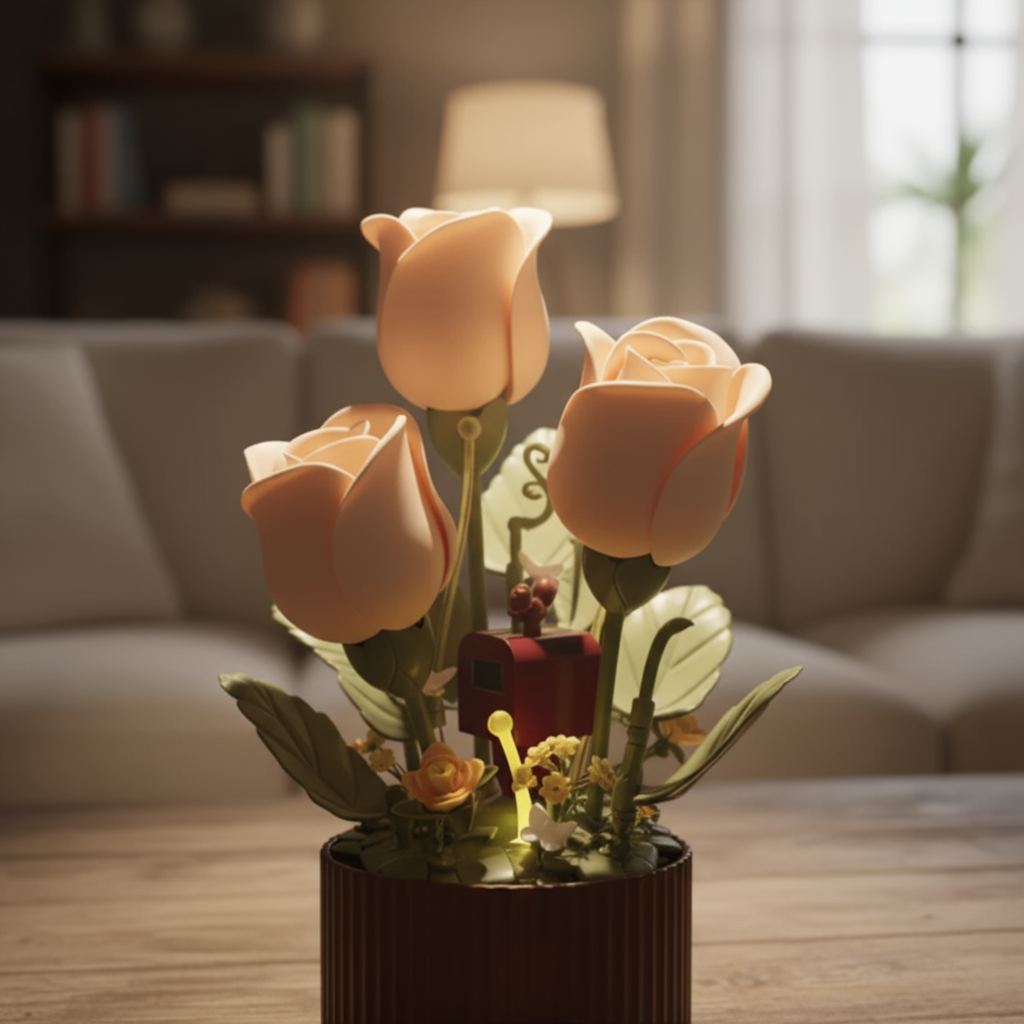 Magic Bloom LED Interactive Flower Lamp