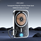 Transparent Magnetic Mini Wireless Power Bank