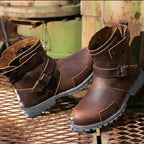 New England Leather Men Winter Boots