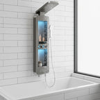 Rainfall Tower Panel Modern Shower Set
