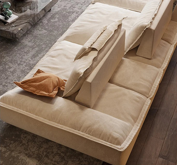 Ultra-Wide Italian Design Adjustable Backrest Sofa
