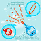Smiley Face Fun Five-Claw Bubble Maker