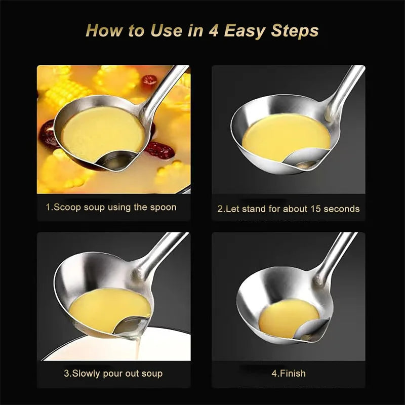 Kitchen Oil Filter Spoon