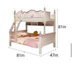 Fairy Tale Princess Castle Kids Bunk Bed