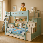 Magical Playroom Wonderland Kids Bunk Bed